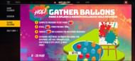 Switching Steps emote is available in Gather Balloons event (Image via Garena)